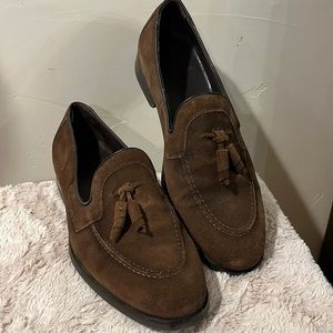 Massimo Dutti Shoes | Maximo Dutti Suede Loafers | Color: Brown | Size: 9 | Ninelivescali's Closet